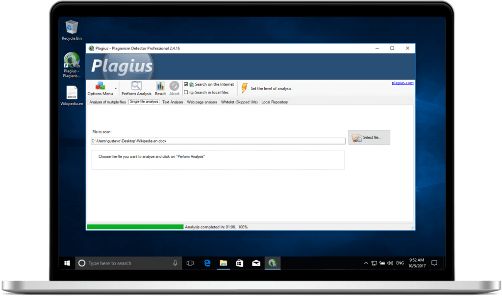 Plagius Professional 2.8.6 for mac instal free
